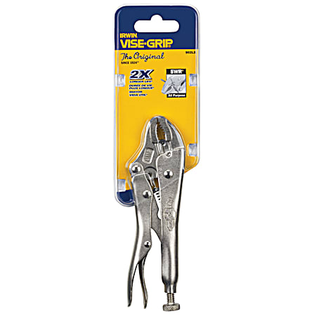 Vise-Grip The Original 5 in Curved Jaw Locking Pliers w/ Wire Cutter