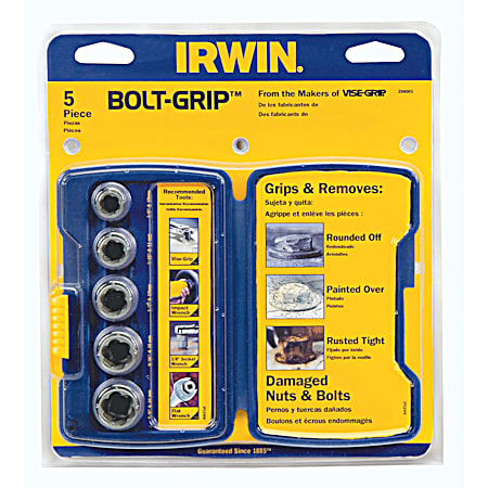IRWIN 5 Pc. Bolt-Grip Base Set