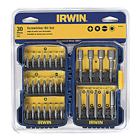 IRWIN 30 Pc. Fastener Drive Tool Set