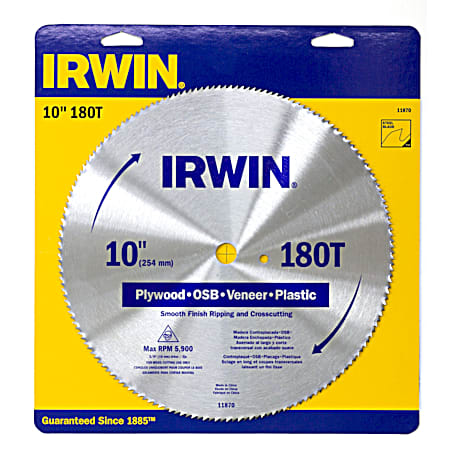 IRWIN Steel Circular Saw Blade - 11870