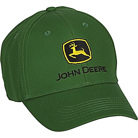 Men's Green Patch Logo Cap
