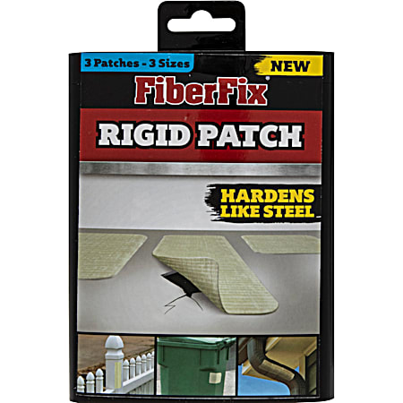 Fiber Fix Rigid Patch - 3 Pk