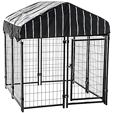 4 ft X 4 ft Pet Resort Kennel w/ Cover