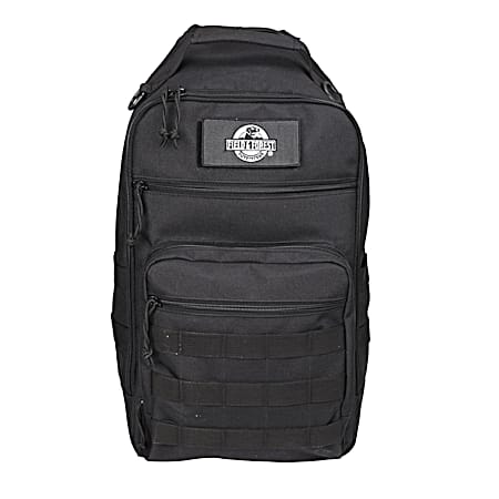 Field & Forest Black Ranger 15-Liters Sling Backpack