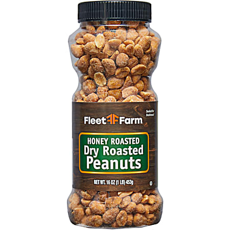 16 oz Honey Roasted Dry Roasted Peanuts