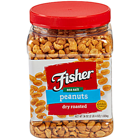36 oz Sea Salt Dry Roasted Peanuts