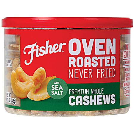 Oven Roasted Whole Cashews w/ Sea Salt