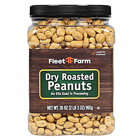 35 oz Dry Roasted Sea Salt Peanuts