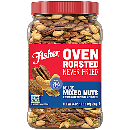Oven Roasted Deluxe Mixed Nuts w/ Sea Salt