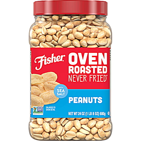 Oven Roasted Peanuts w/ Sea Salt