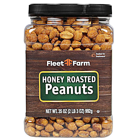 35 oz Honey Oil Roasted Peanuts