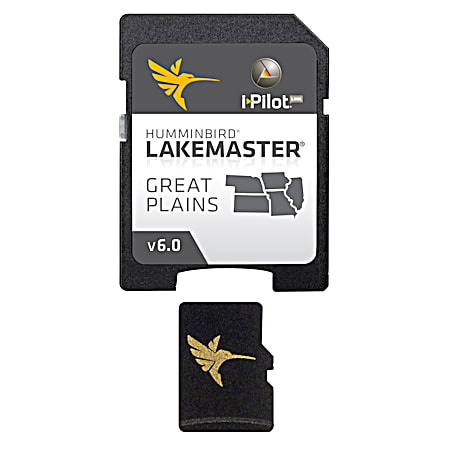 LakeMaster Great Plains Edition Version 6 Digital Map Micro Card