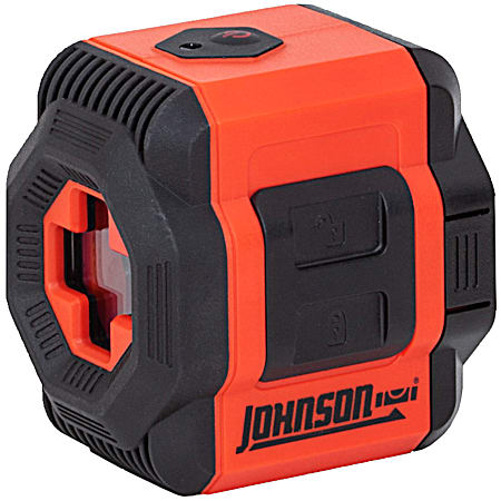 Johnson Level Self-Leveling Cross-Line Laser