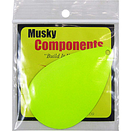 Musky Fishing Components - Colorado Blade - Chart