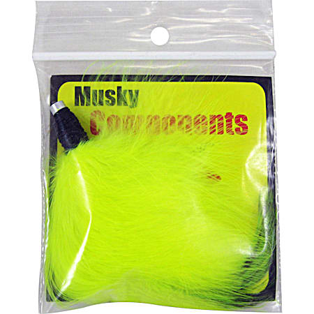 Musky Fishing Components - Marabou - Chartreuse