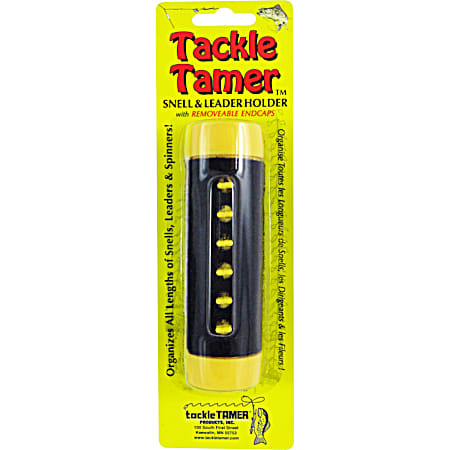 Tackle Tamer Snell Holder - Black & Yellow