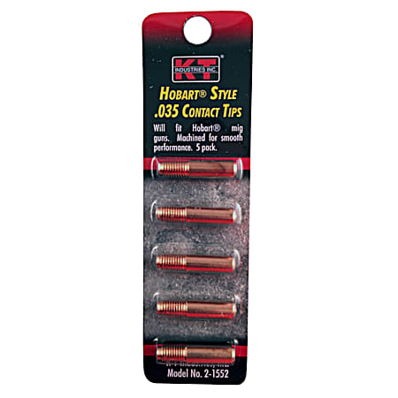 Hobart Style .035 Contact Tips - 5 Pk