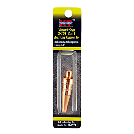 Victor Style 3-101 Size 1 Acetylene Cutting Tip