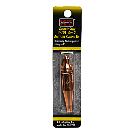 Victor Style 1-101 Size 2 Acetylene Cutting Tip