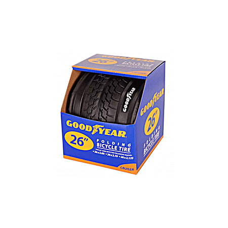 Goodyear 26 in Black Cruiser Bicycle Tire