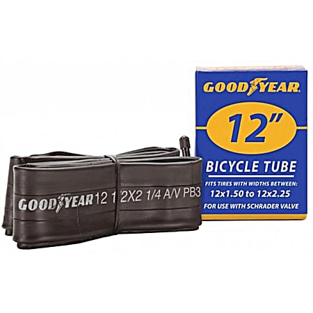 Goodyear 12 in Black Bicycle Tube