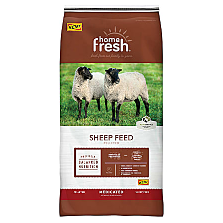 Home Fresh 15% Lamb DQ18 Pelleted Feed - Medicated