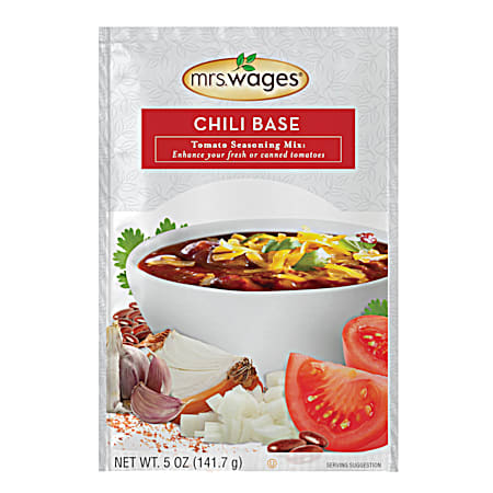 Mrs. Wages 5.0 oz Chili Base Tomato Mix