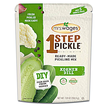 Mrs. Wages 1 Step Pickle Ready-Made Kosher Dill Pickling Mix