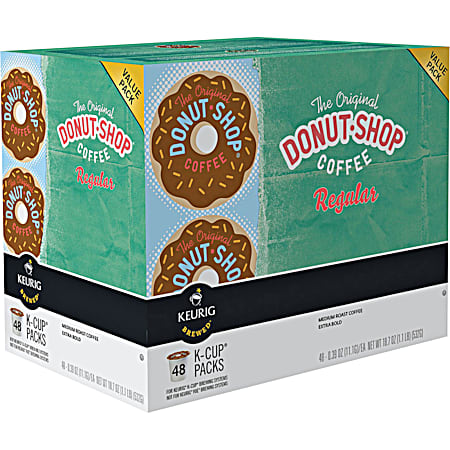 Donut Shop The Original Regular Medium Roast Coffee K-Cups