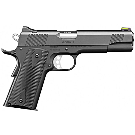10mm Custom TLE II Black Rubber Grips Pistol