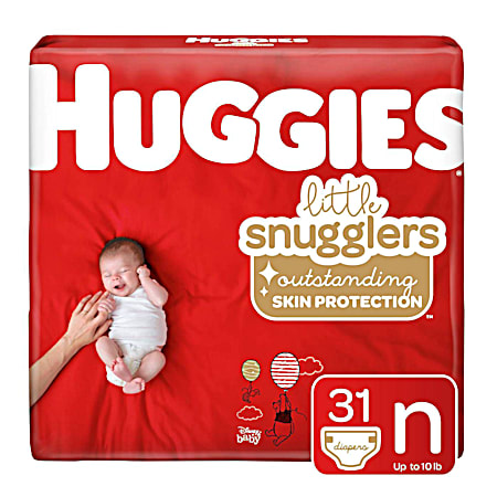 Little Snugglers Jumbo Pack  Newborn Diapers - 31 ct
