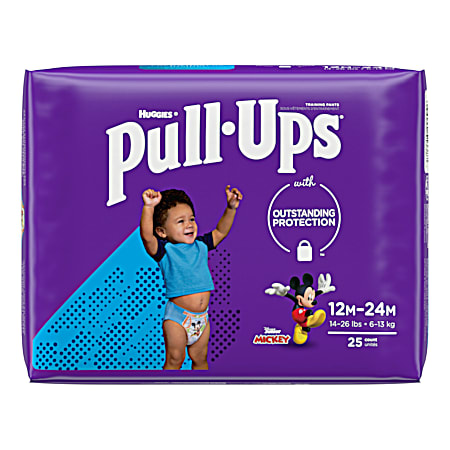 Huggies Boys Pull-Ups Training Pants Jumbo Pack - Size 12M-24M