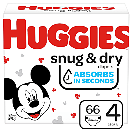 Huggies Snug & Dry Big Pack Diapers - Size 4