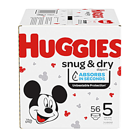 Huggies Snug & Dry Big Pack Diapers - Size 5