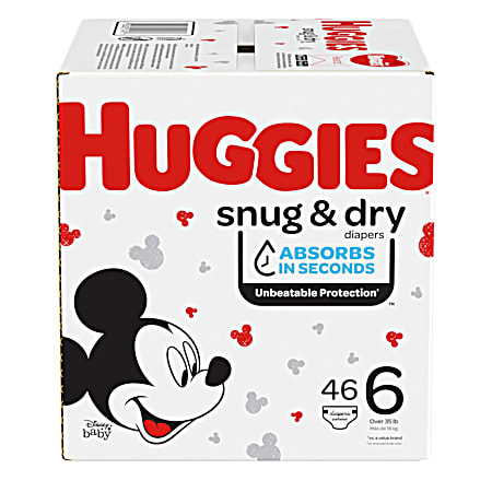 Huggies Snug & Dry Big Pack Diapers - Size 6