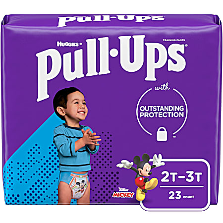 Boys Pull-Ups Training Pants Jumbo Pack - Size 2T-3T
