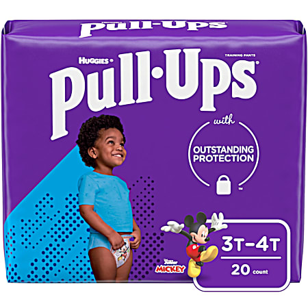 Huggies Boys Pull-Ups Training Pants Jumbo Pack - Size 3T-4T
