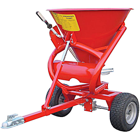 400 lb Red Steel ATV Seeder/Spreader