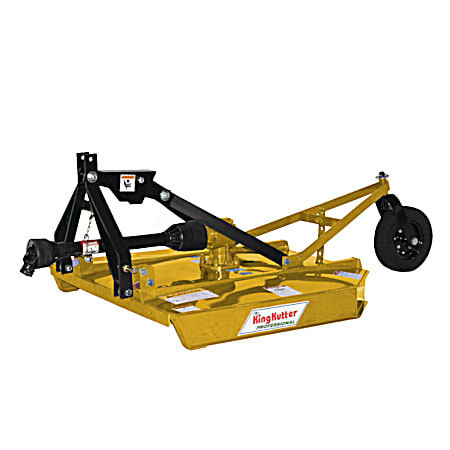 48-in Yellow Flex Hitch Domed Deck Rotary Kutter