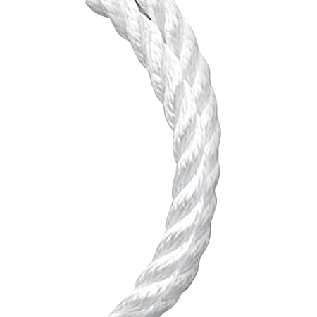 Twisted Nylon Rope - White