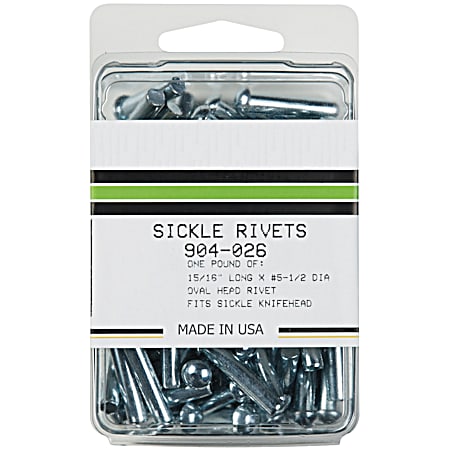 1 lb Sickle Rivets - 904-026