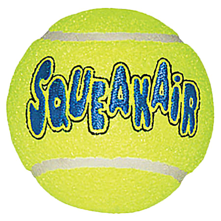 SqueakAir Medium Yellow Ball Dog Toy - 3 Ct