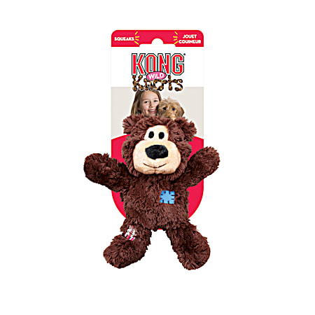 Wild Knots Bear Dog Toy - Assorted