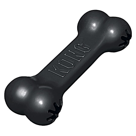 Extreme Black Goodie Bone Dog Toy