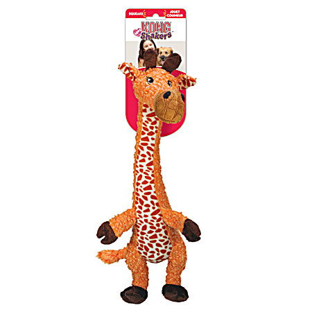 Shakers Luvs Giraffe Plush Dog Toy