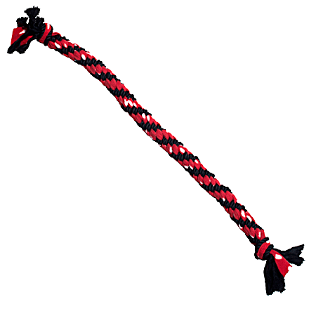 XL Black & Red Signature Rope Mega Dual Knot Dog Toy