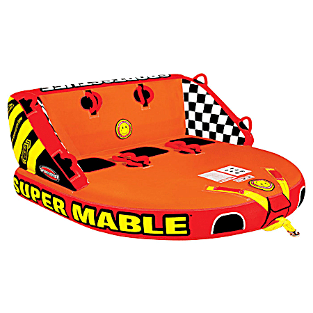 Super Mable Towable Triple-Rider Inflatable Tube
