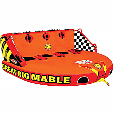 Great Big Mable Quadruple Rider Inflatable Towable Water Tube