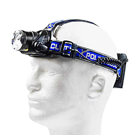 Police Security Blackout 4 AA Head Lamp