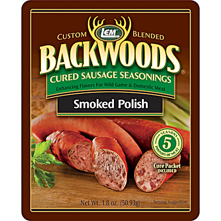 LEM Backwoods 1.8 oz Smoked Polish Flavor Sausage Seasonings